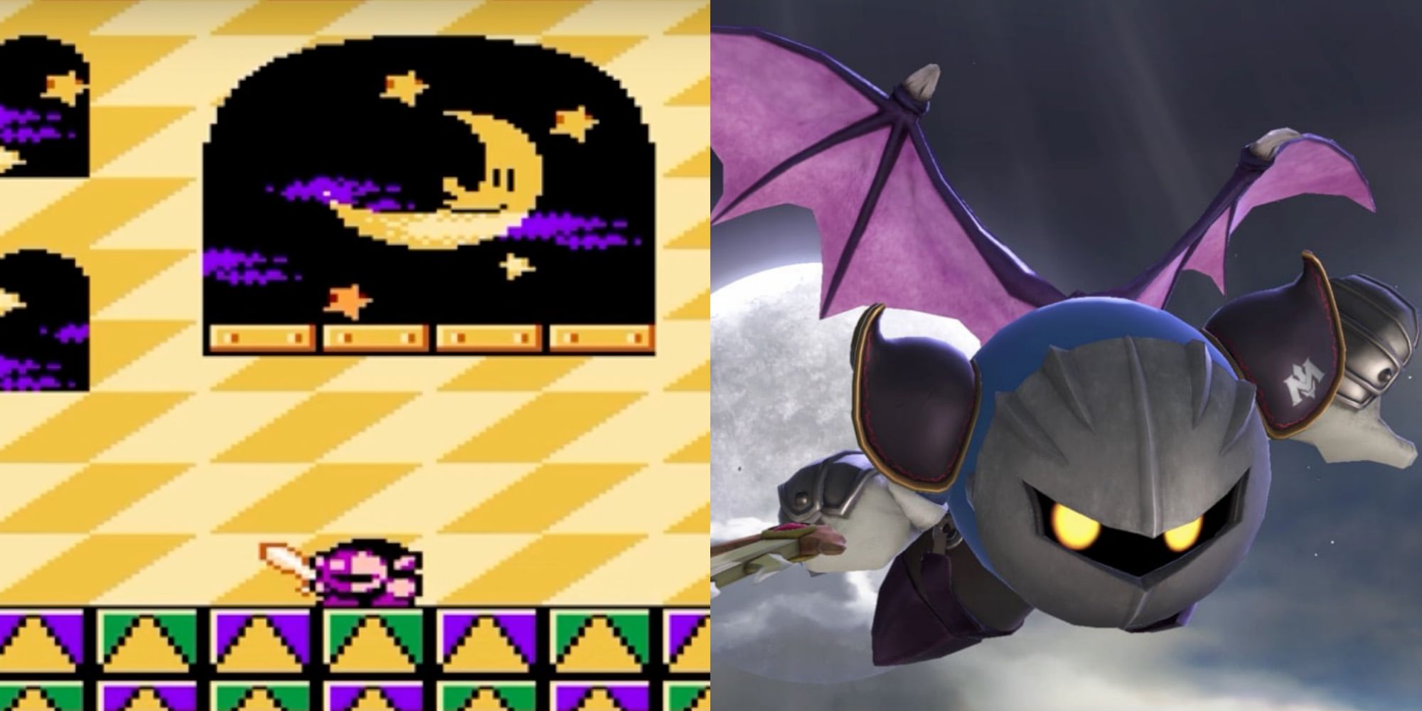 kirby meta knight game