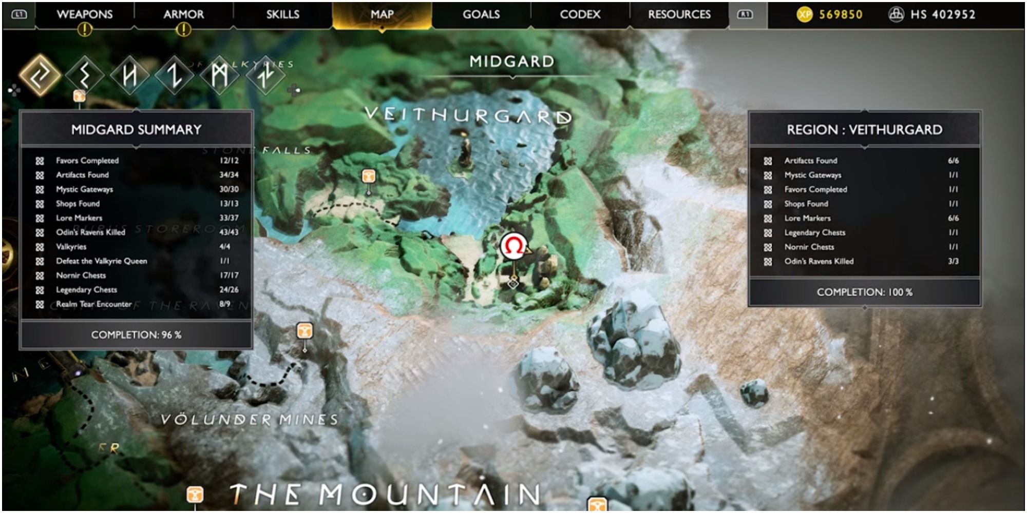 God of War Hunter's Kingdom Treasure Location