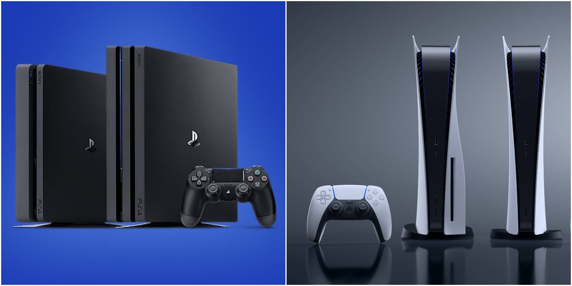 ps4s and ps5s