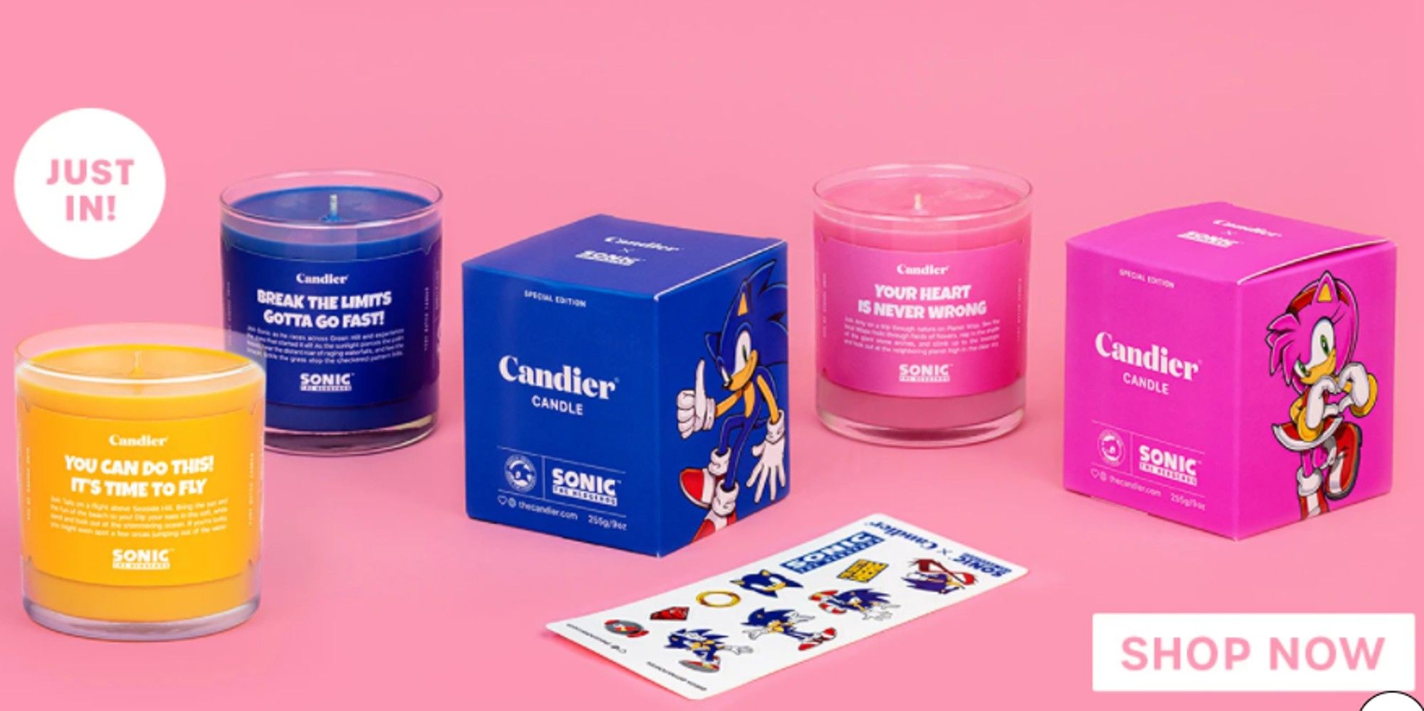 sonic candles