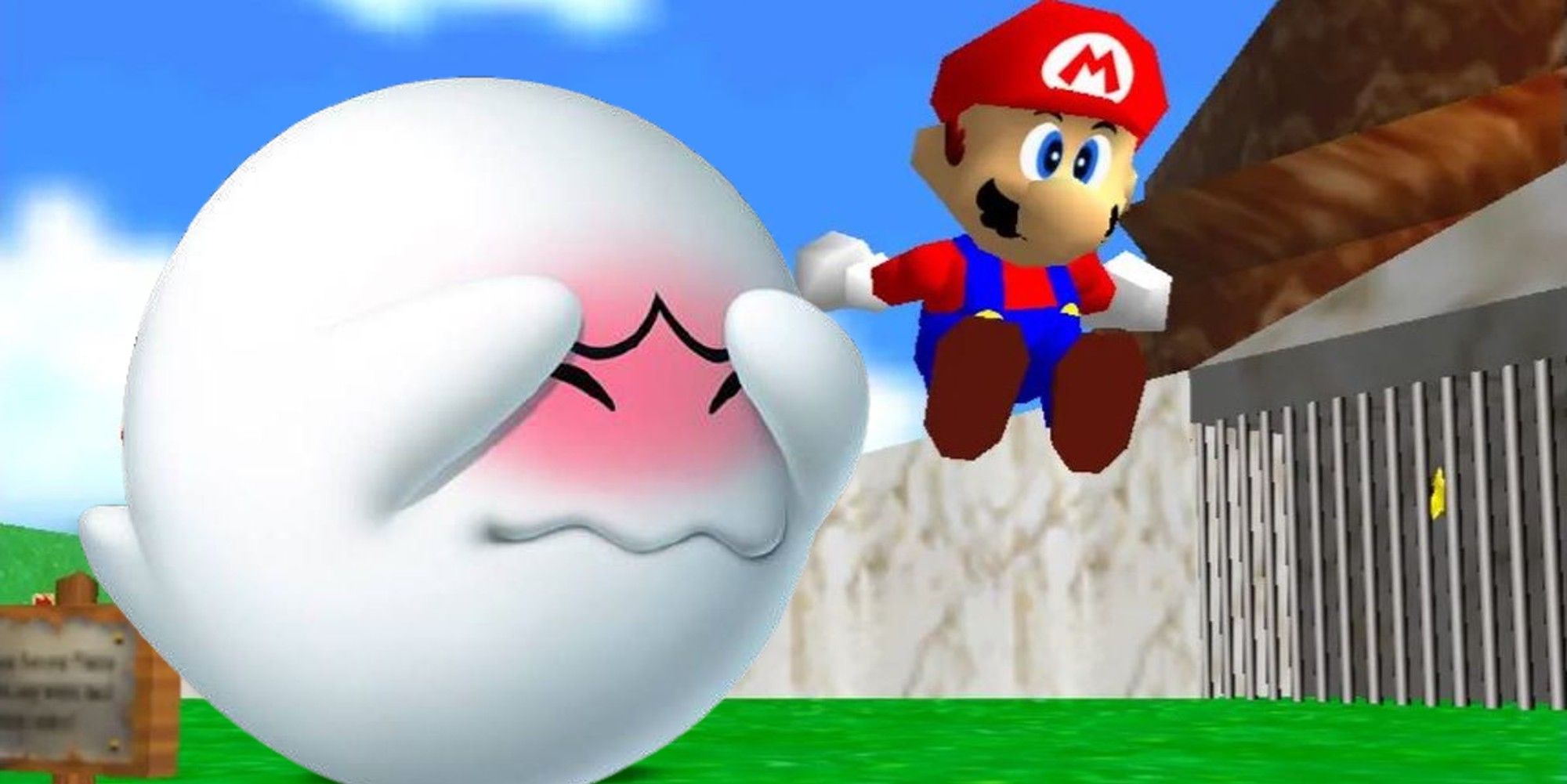 Watch Two Players Play Mario 64 Blindfolded and Beat the Game