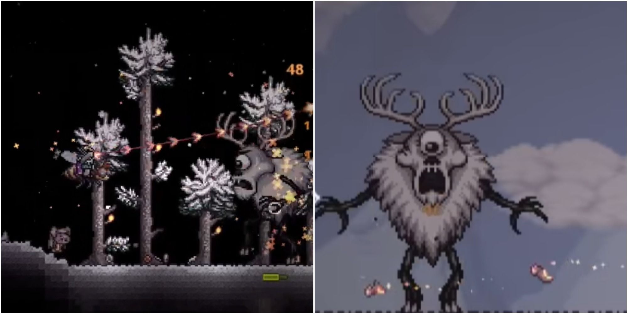 This is how to get the tiny deer clops pet in terraria! #gaming
