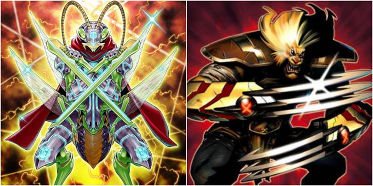 Yugioh XX-Saber Emmersblade and X-Saber Airbellum