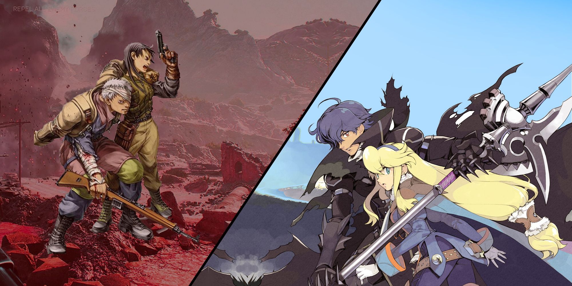 2000s Tactical RPG Featured Image (split image features Ring Of Red and Wild Arms XF)