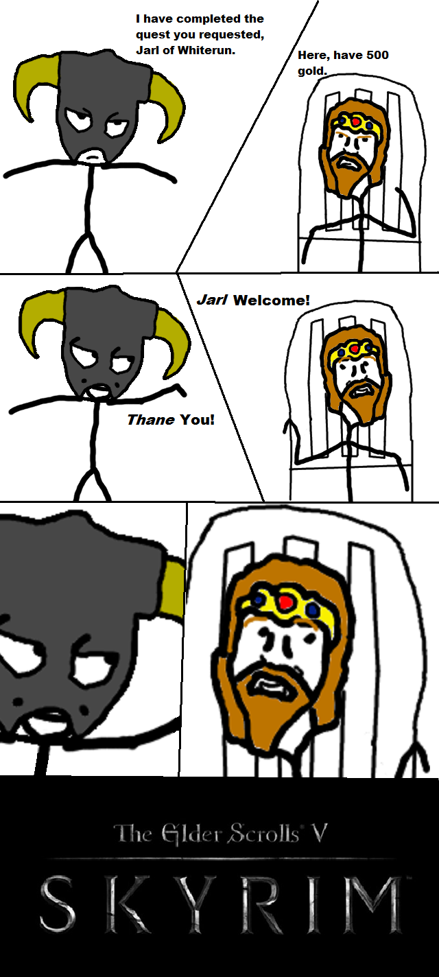 The Thane And Jarl Exchange Pleasantries