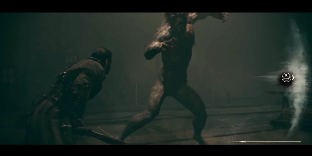 Alastair QTE boss fight from The Order 1886