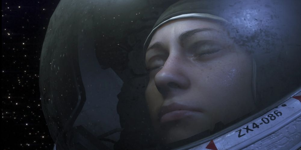 Alien Isolation, Amanda about to be rescued