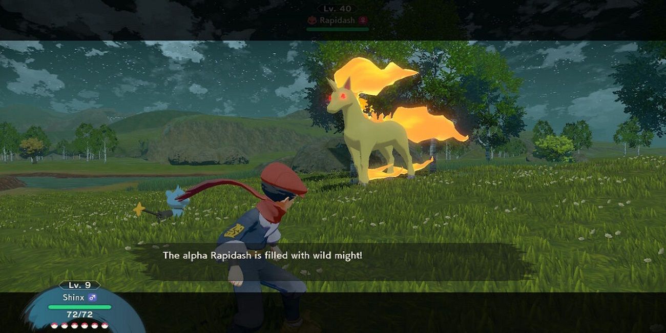 Alpha Rapidash Legends Arceus