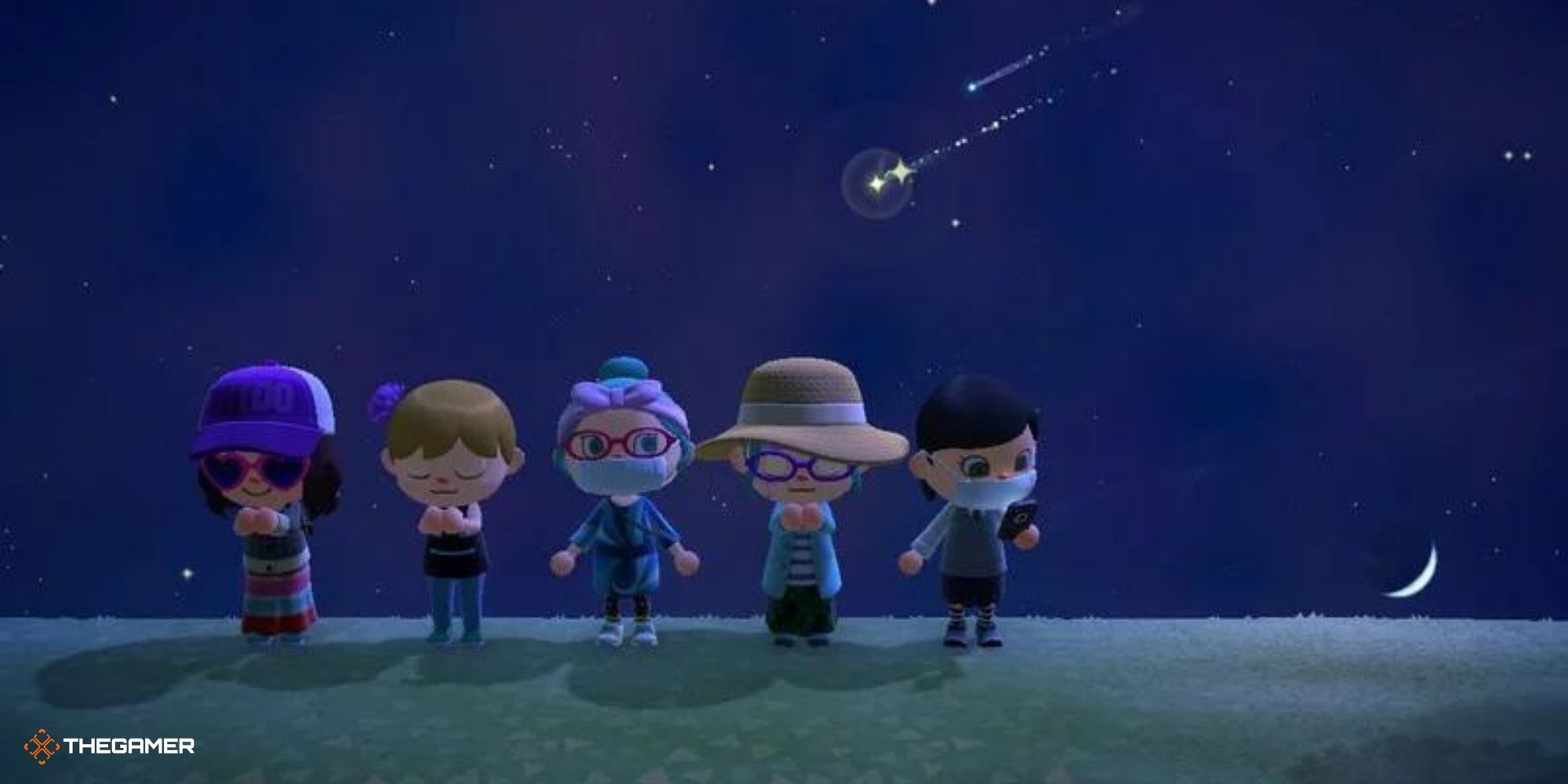 Animal Crossing New Horizons - Игроки желают получить падающую звезду
