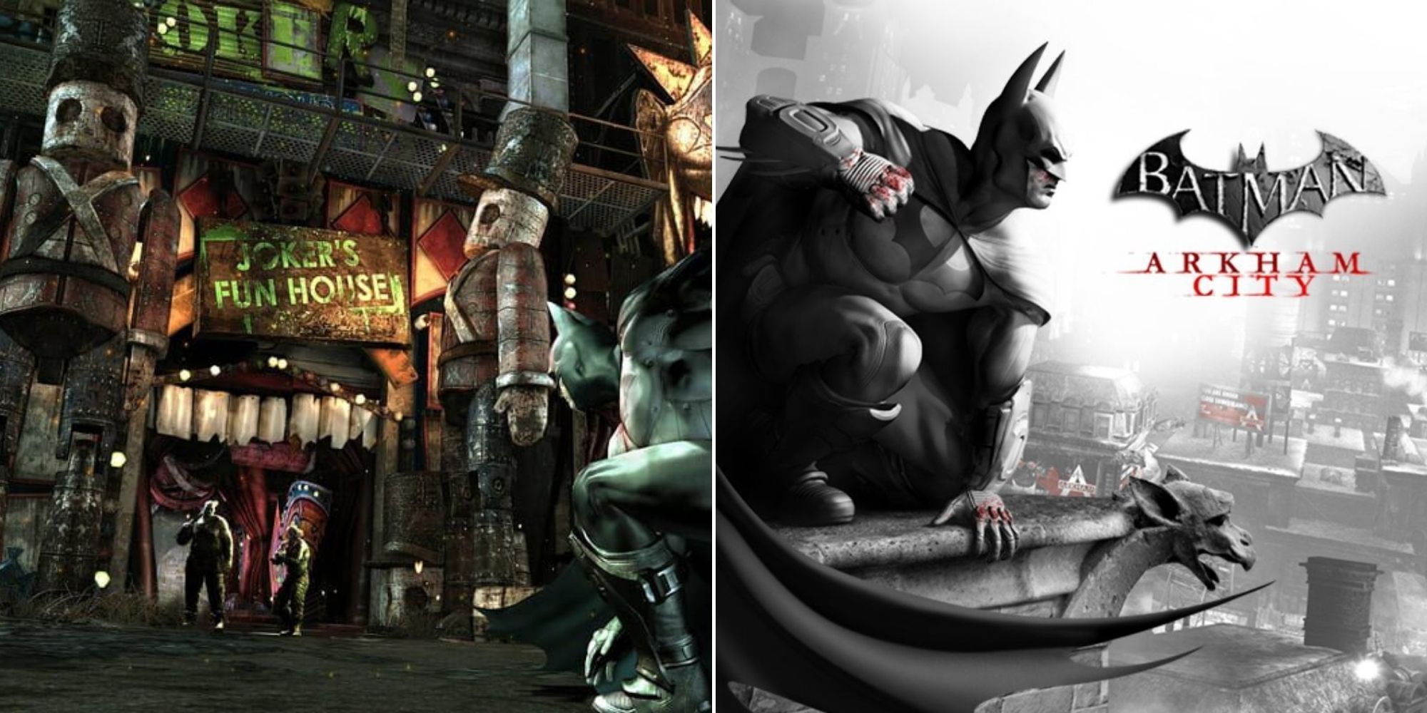 Batman Arkham City - Joker's Fun House - The Cover Art