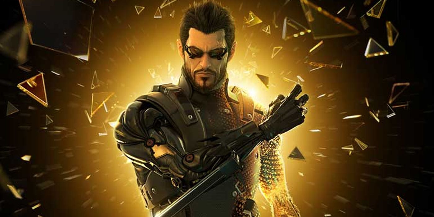 Promotional image of Adam Jensen from Deus Ex Human Revolution