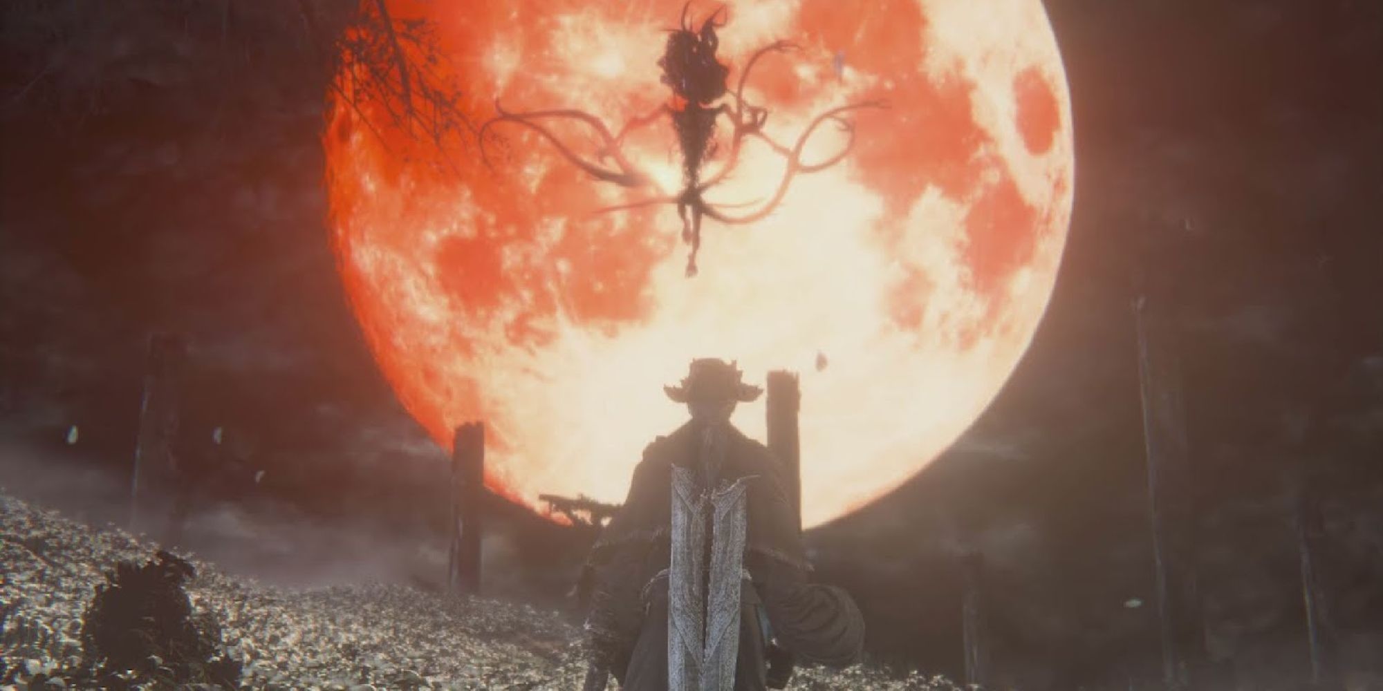 Bloodborne-Moon-Presence-descending-from-bloodmoon