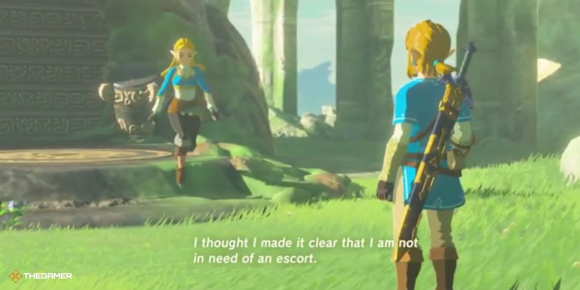 Breath of the Wild - Link and Zelda (1)