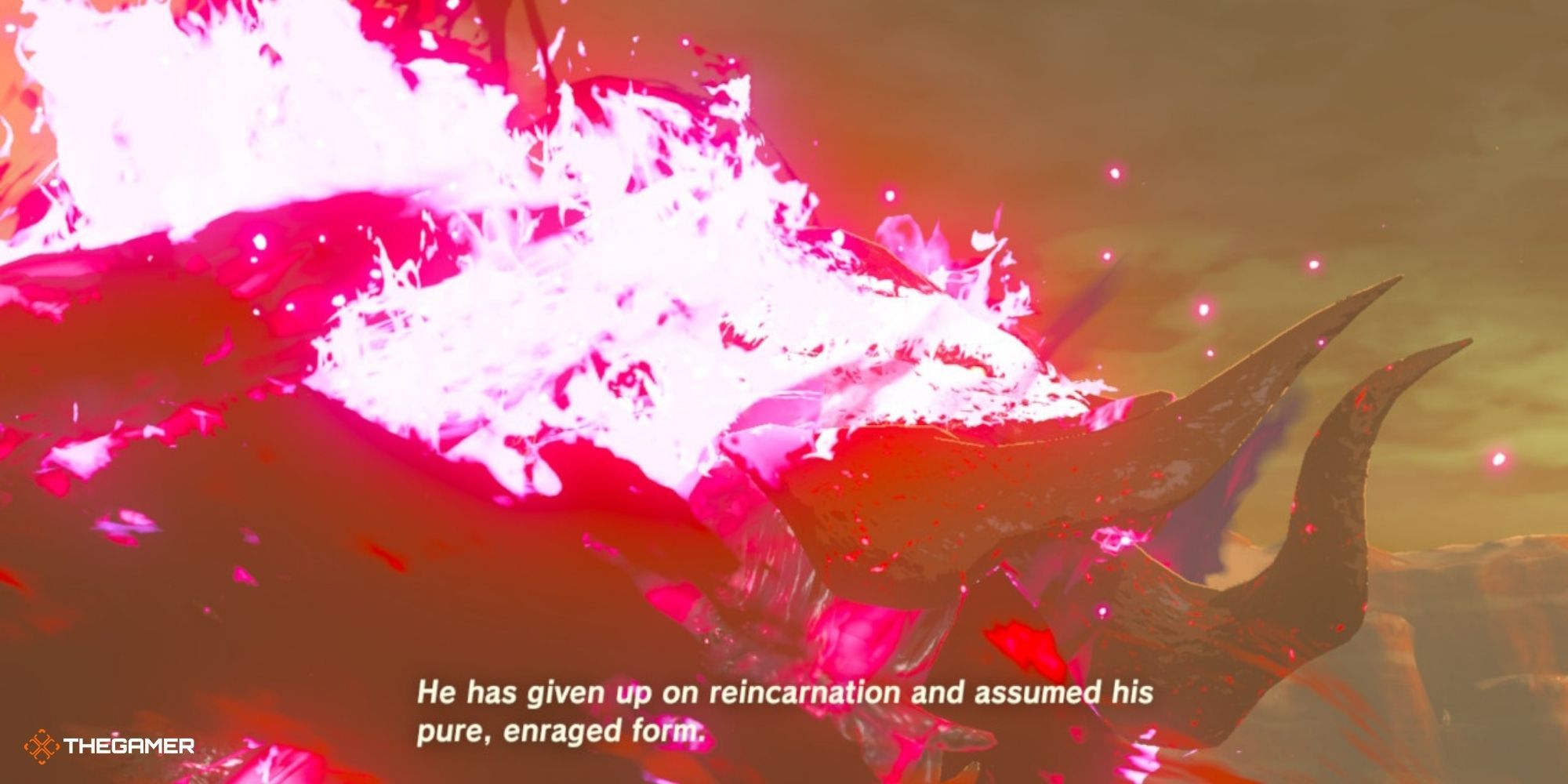 Breath of the Wild - Zelda talking about Ganon