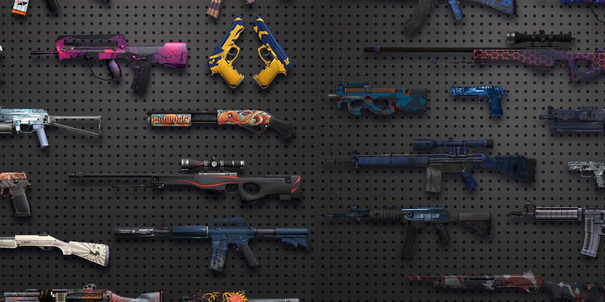 CSGO Skins - via SteelSeries