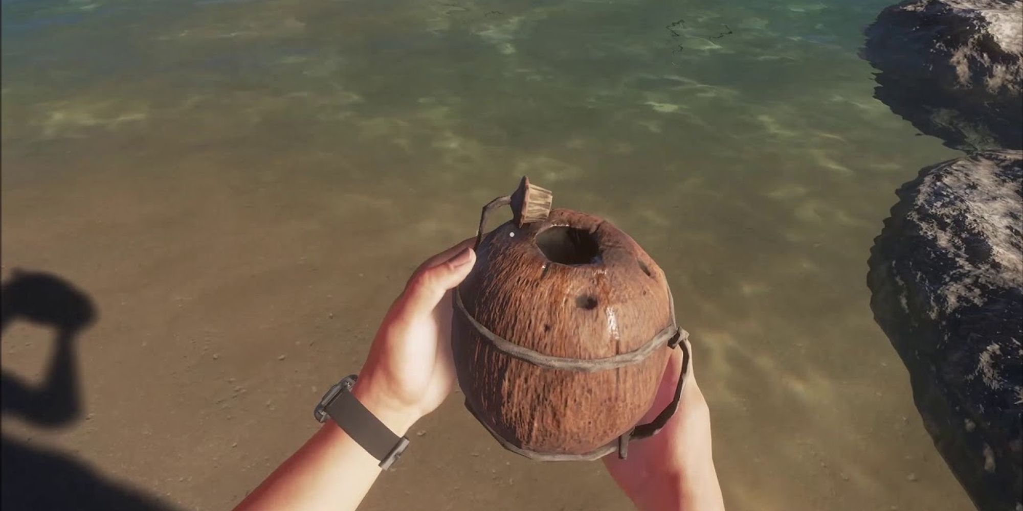 Using The Coconut Flask