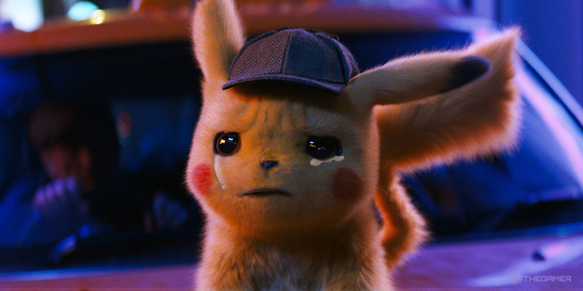Crying Detective Pikachu