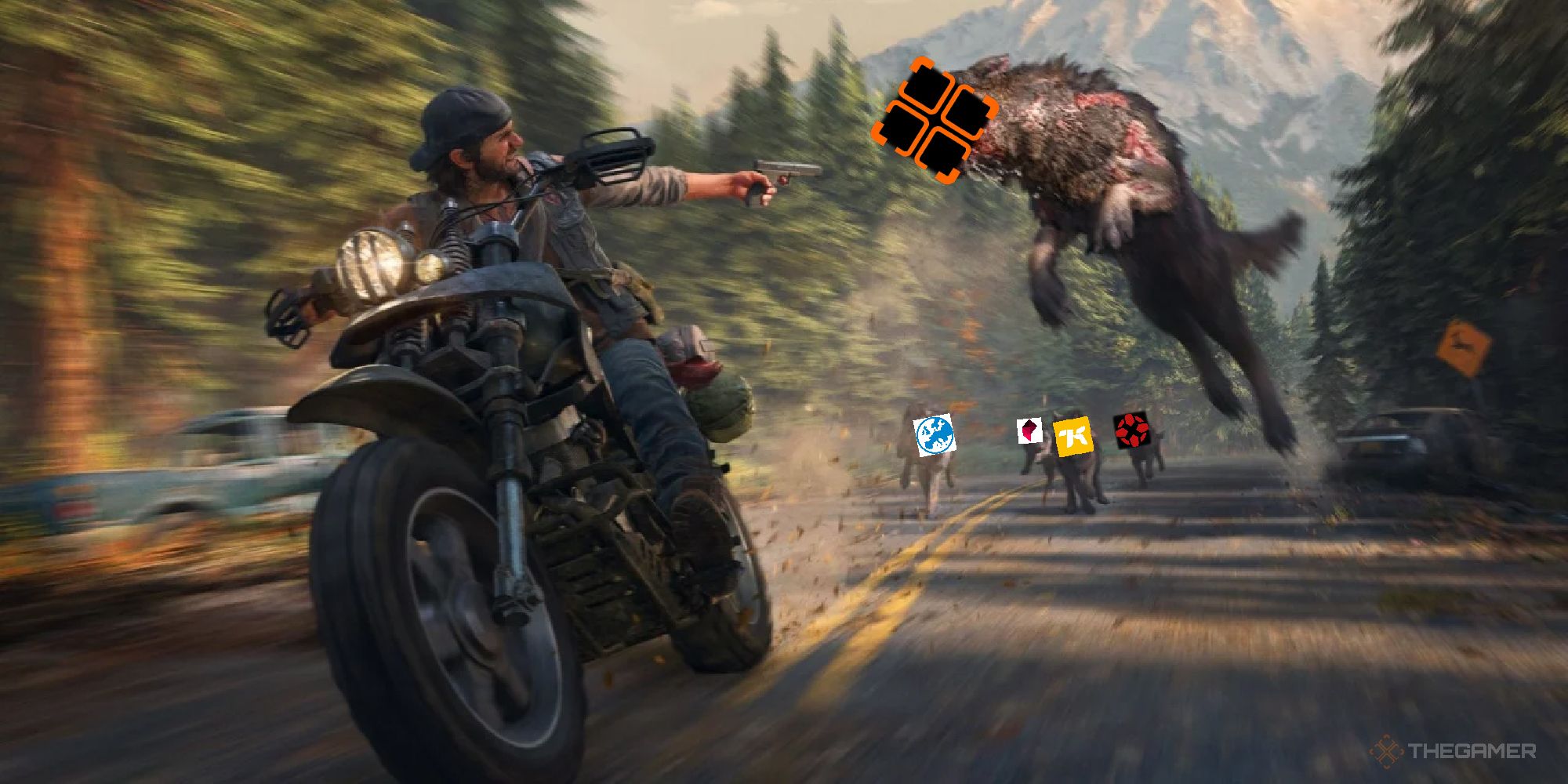 Days Gone being chased by gaming websites