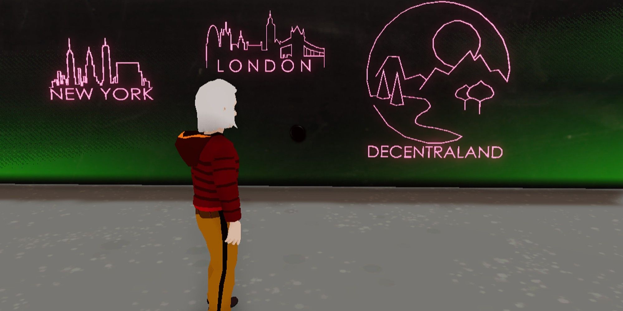 DecentralandNewYorkLondon