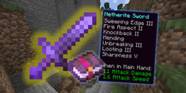 Minecraft The Best Enchantments For Swords