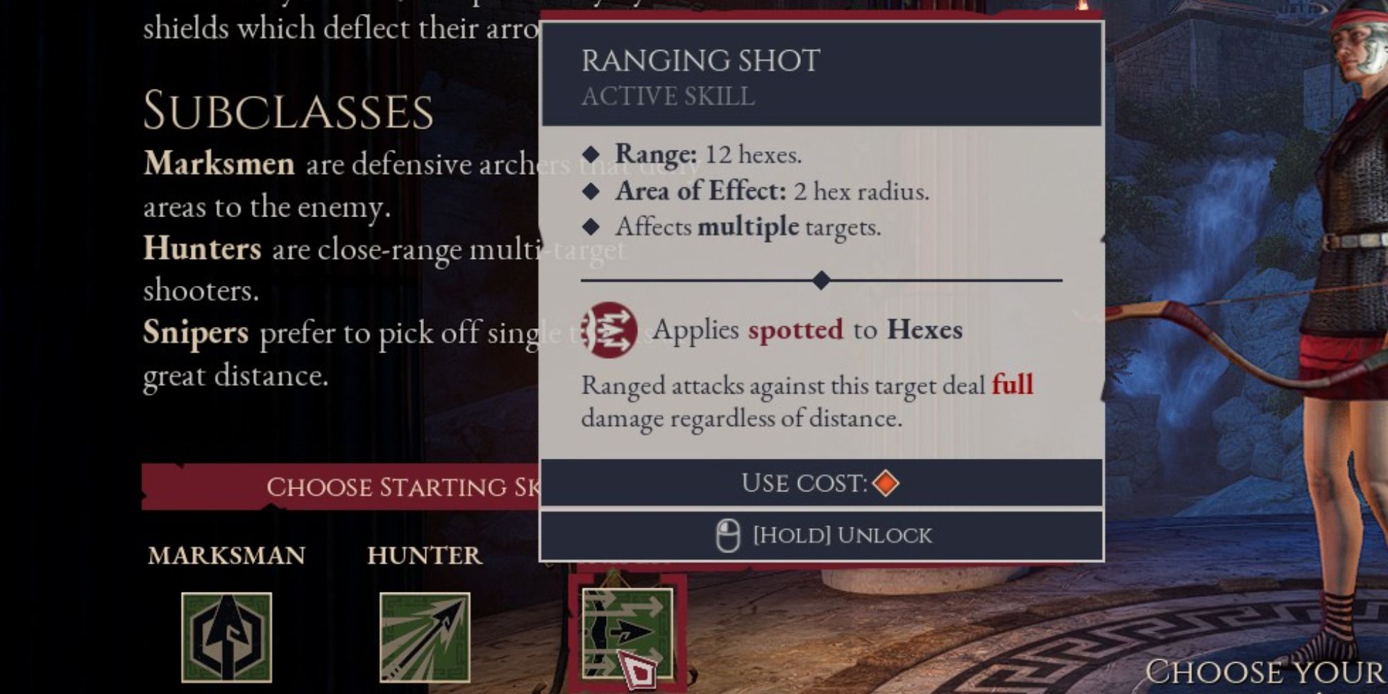 Expeditions Rome Sniper Subclass Ranging Shot Description