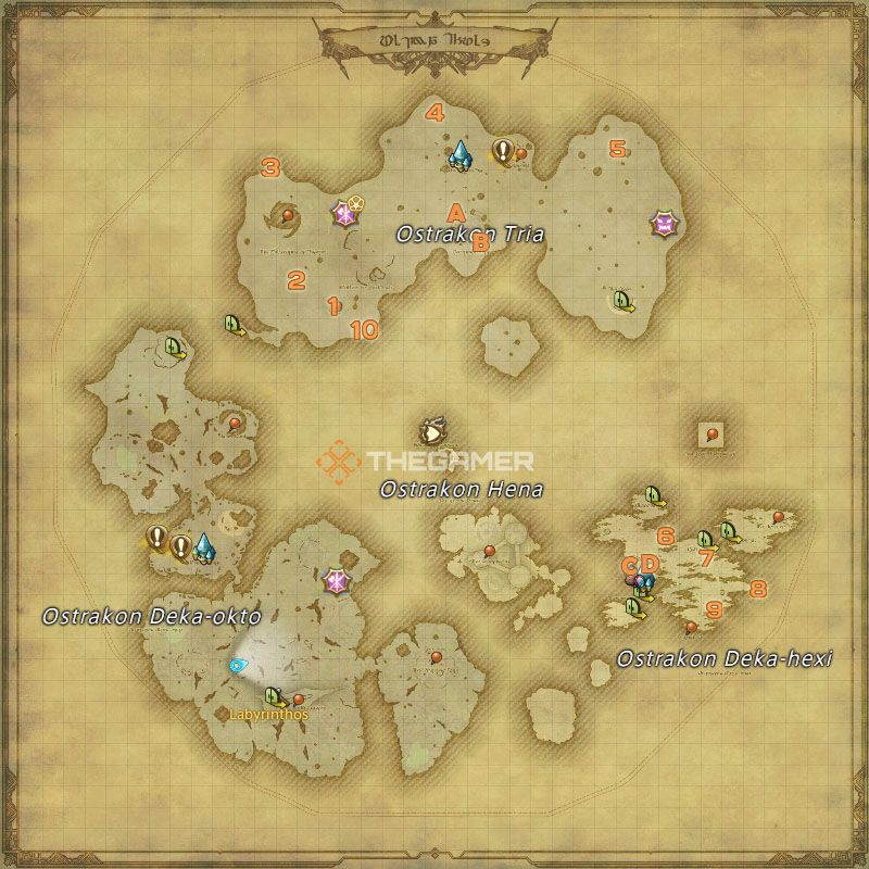 Every Ultima Thule Aether Current Location In FFXIV Endwalker