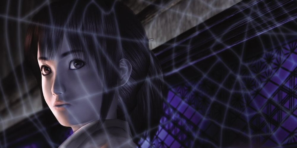 Fatal Frame, spider web shot (from a promo piece for the game)