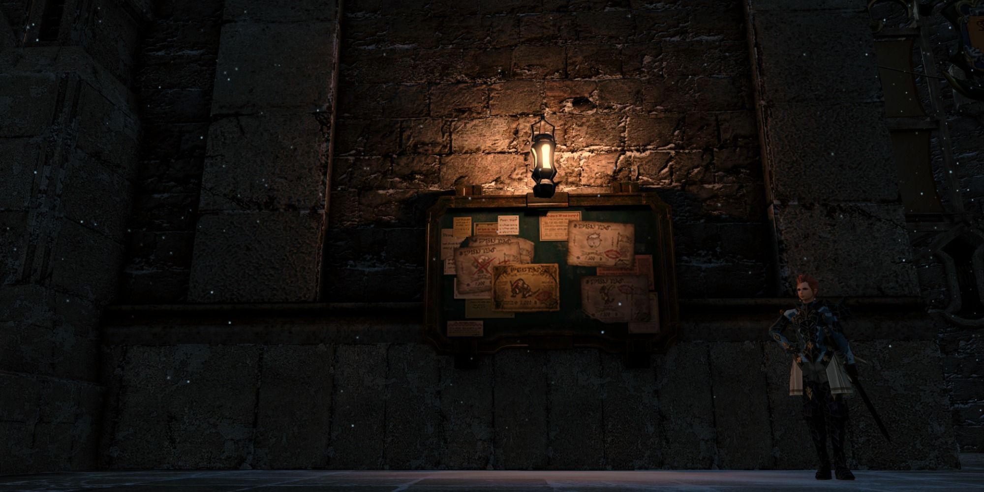 The Clan Hunt Board in the Foundation in Final Fantasy 14: Heavensward