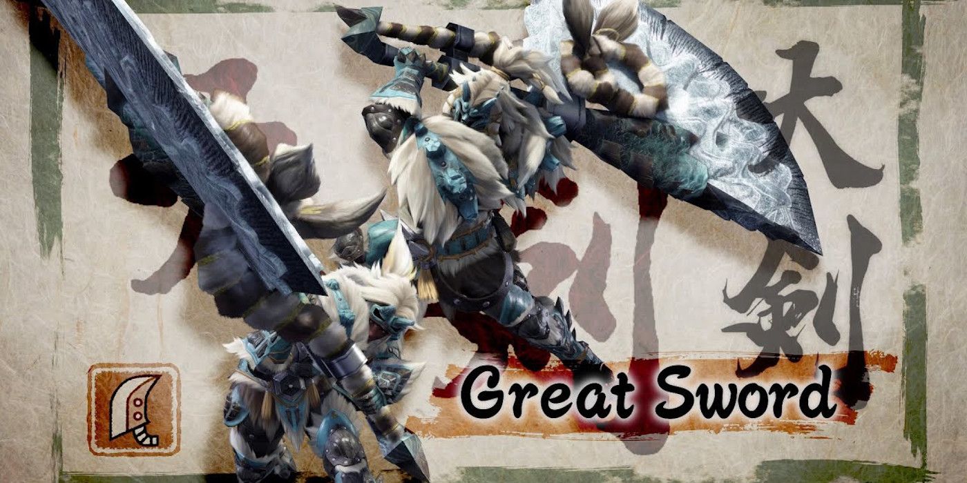 Great Sword Monster Hunter Rise