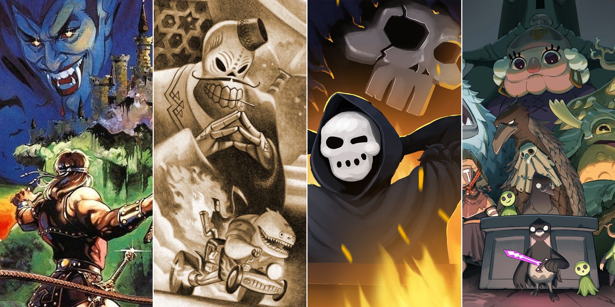Grim Reaper Split Image Feature