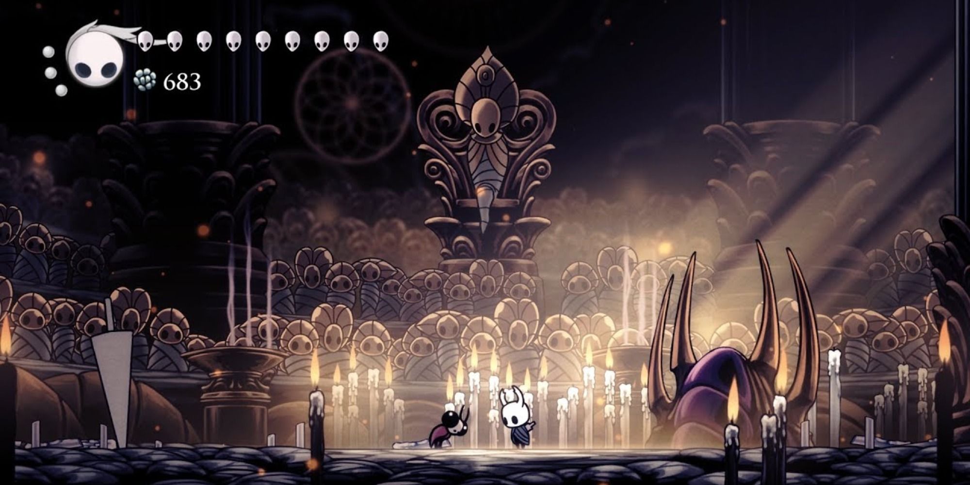 Hollow Knight Boss Great Nailsage Sly mid battle