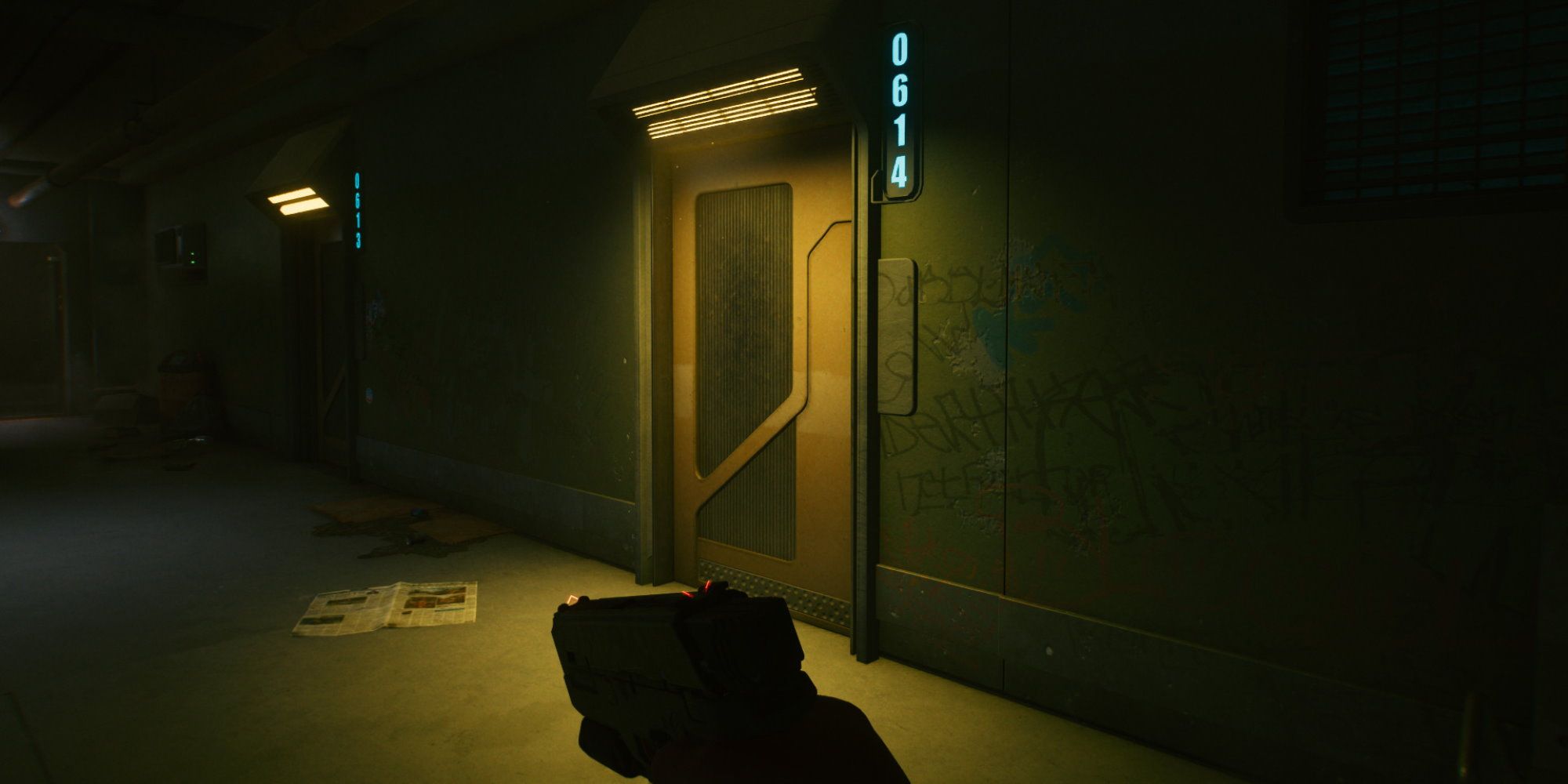 Cyberpunk 2077 Door