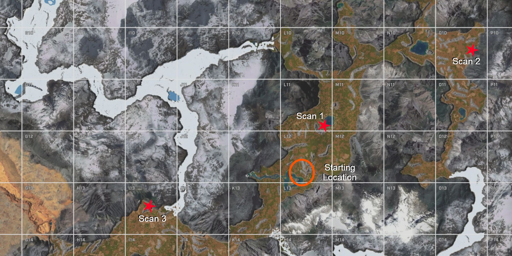 Icarus Scan Locations On Map 