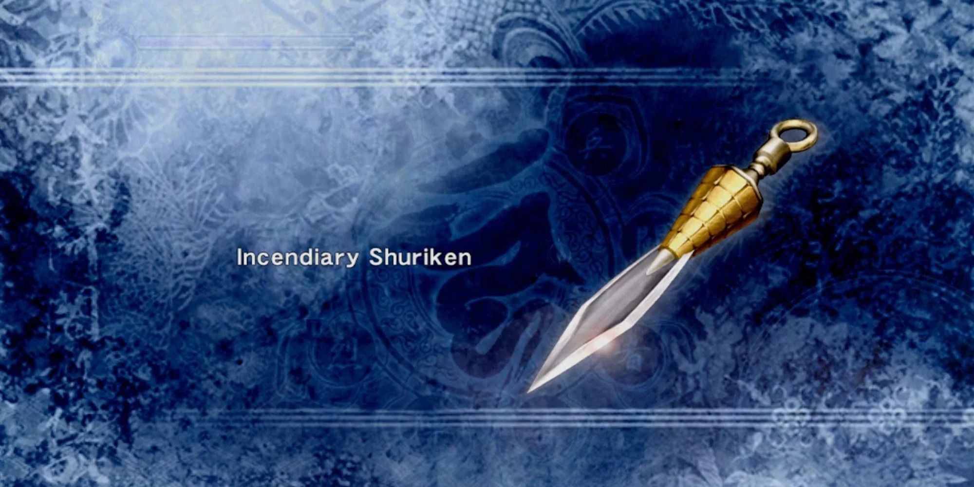 The Incendiary Shuriken Card