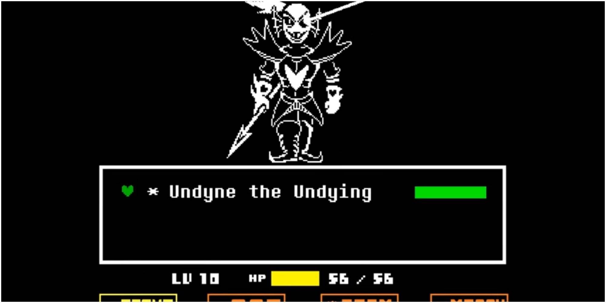 How To Defeat Undyne The Undying In Undertale