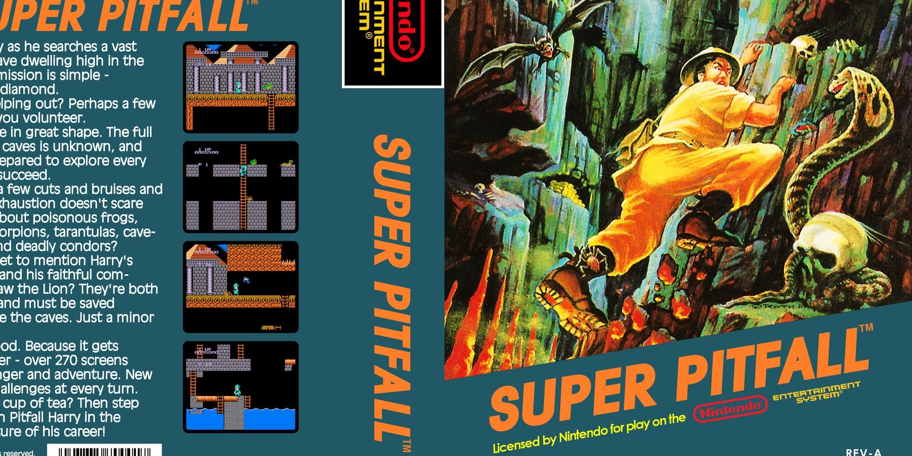 Super Pitfall Cover Art
