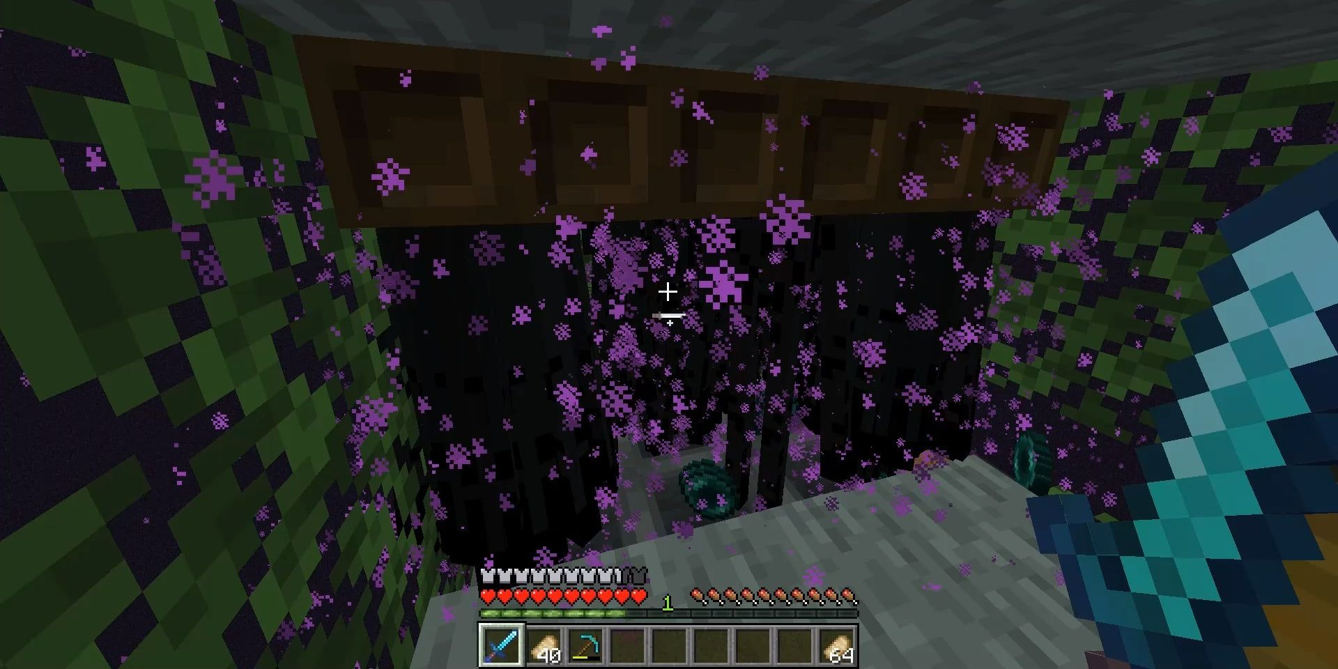 An Enderman Farm in Minecraft