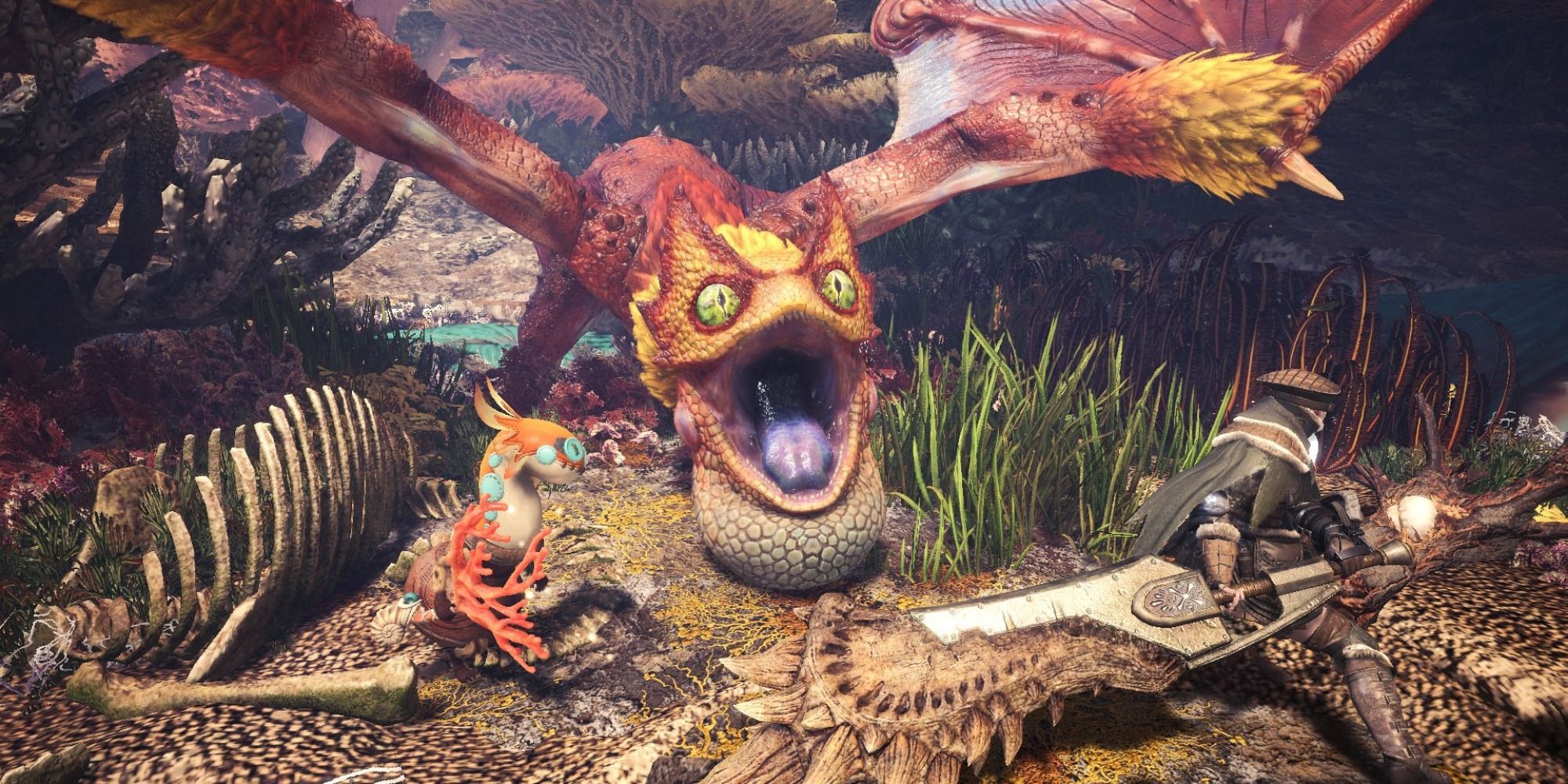 Monster Hunter World Iceborne Coral Puke-Pukei Hunt