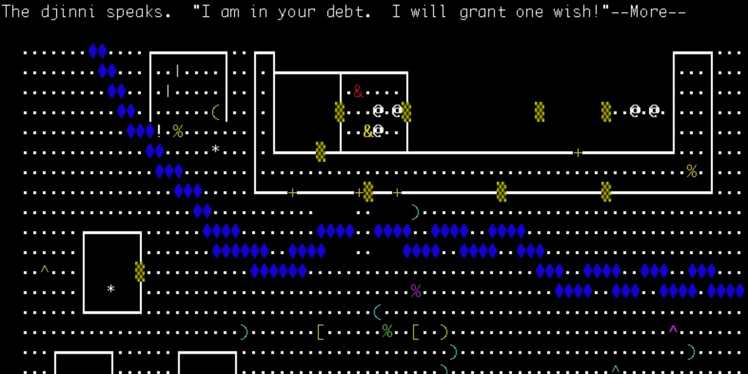 Nethack Releasing A Djinni