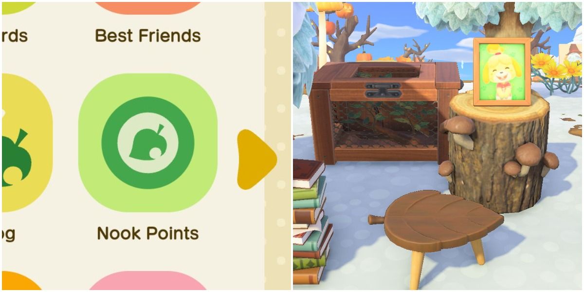 animal crossing new horizons nooklink app nook points and framed photo of isabelle