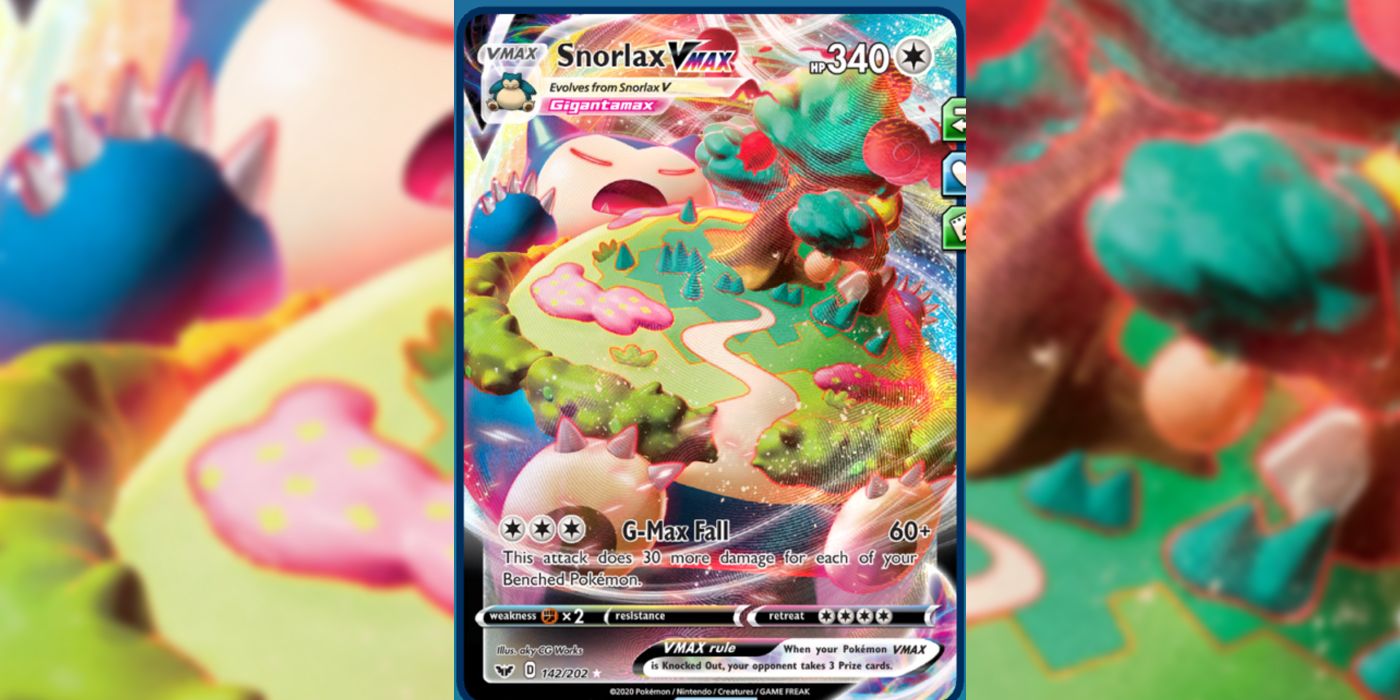 Pokemon TCG Expanded Snorlax VMAX