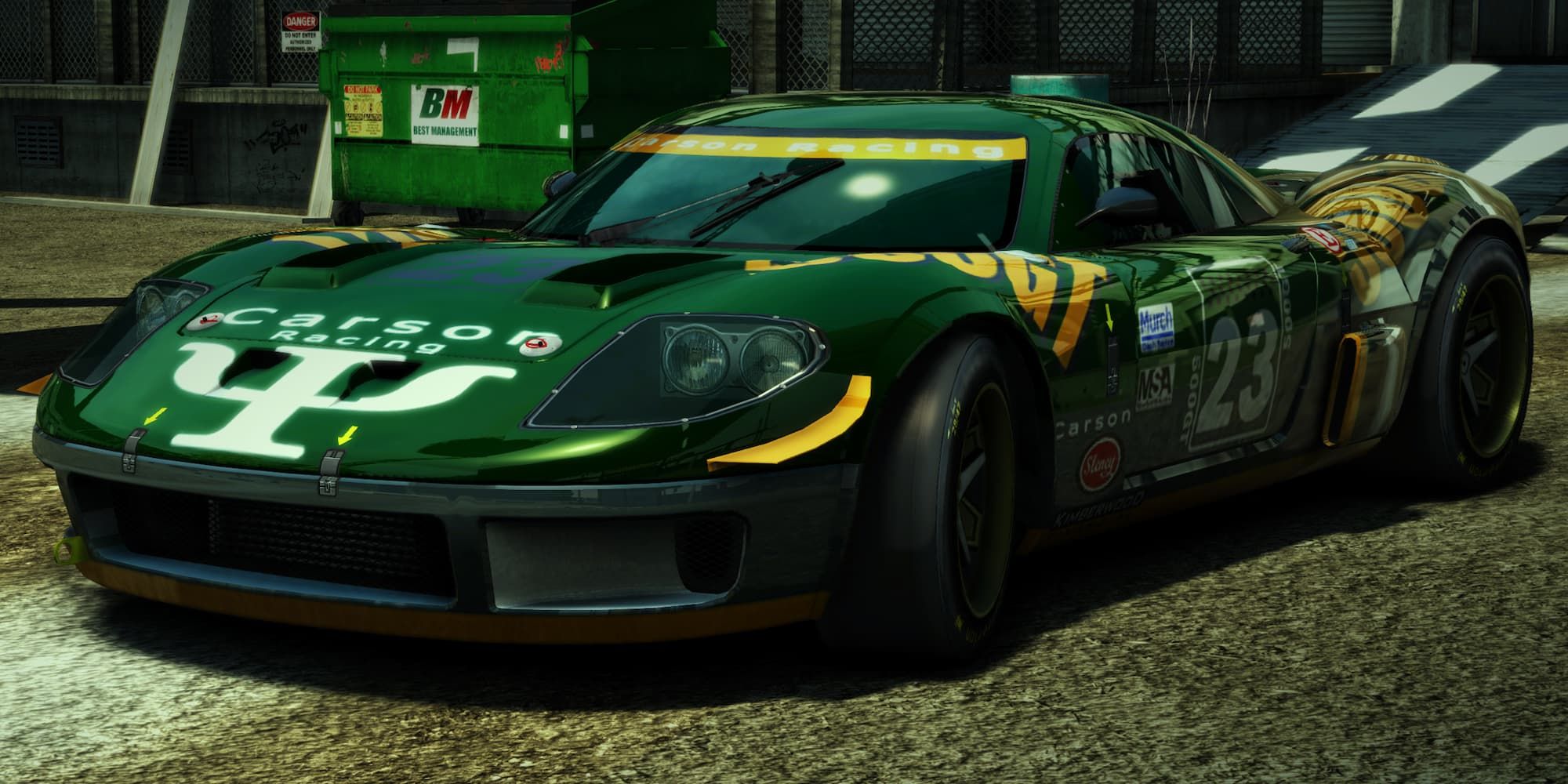 Racing 500 GT in the junkyard