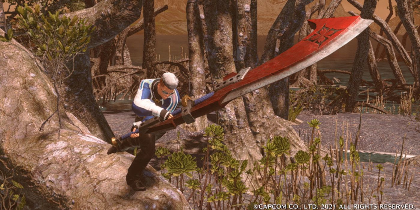Rampage Cleaver S greatsword in Monster Hunter Rise
