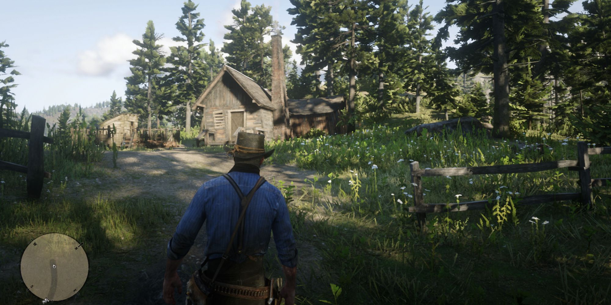 The Location Of The Watson's Cabin In RDR2