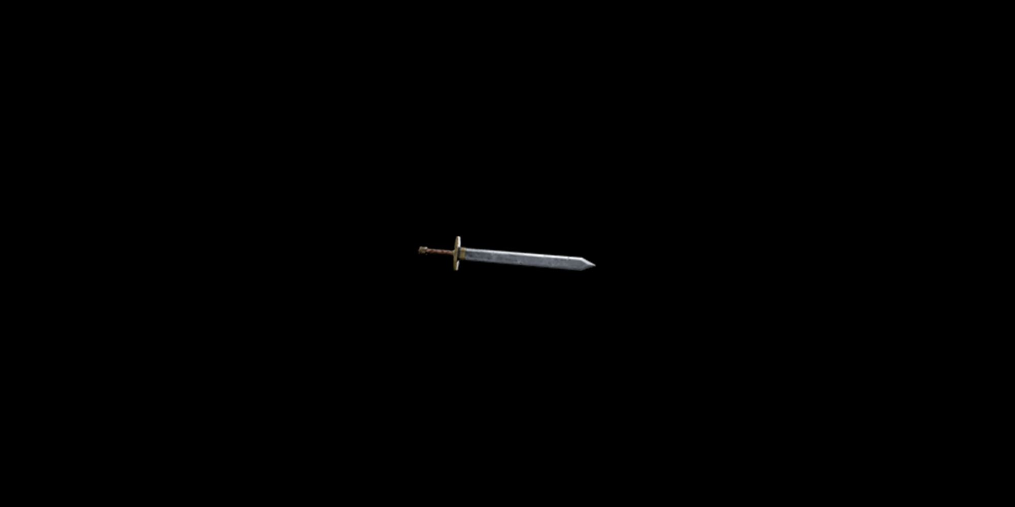 Remnant From The Ashes - Hero's Sword PNG On Black Background