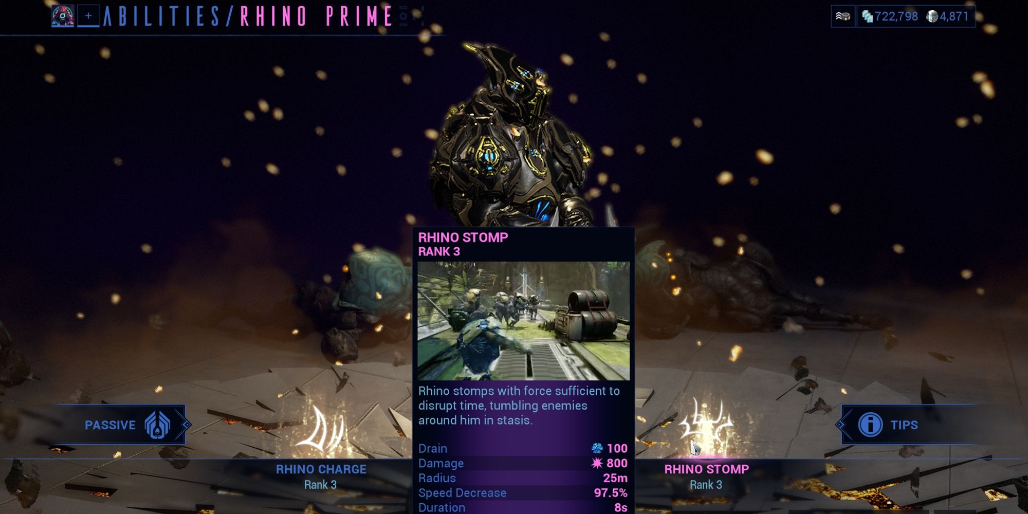 Rhino's Fourth Skill, Rhino Stomp