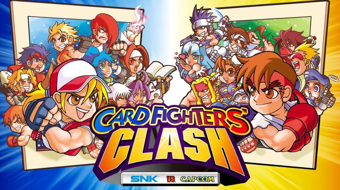 SNK vs Capcom: Card Fighters' Clash title screen