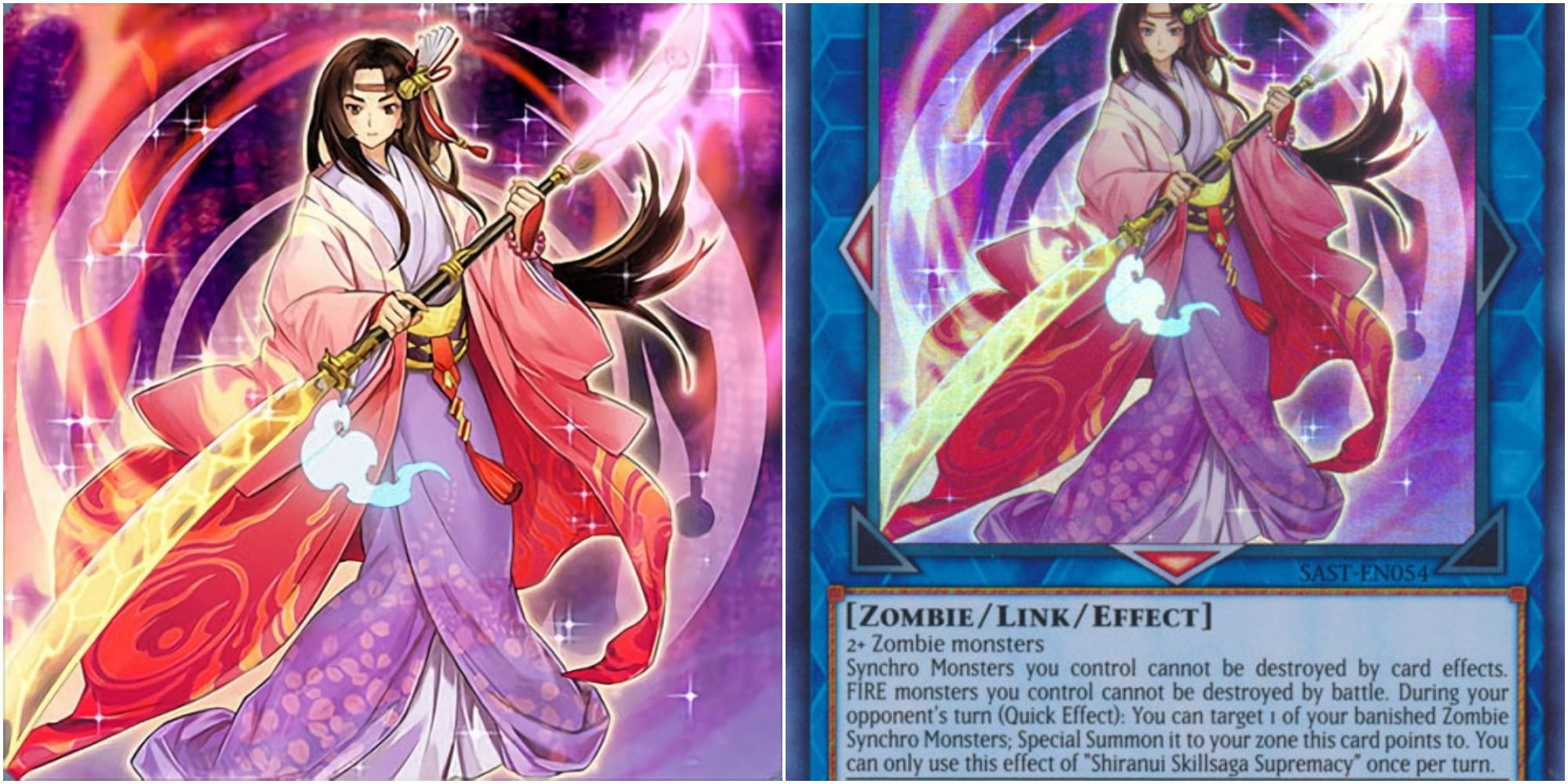 Shiranui Skillsaga Supremacy card art and text