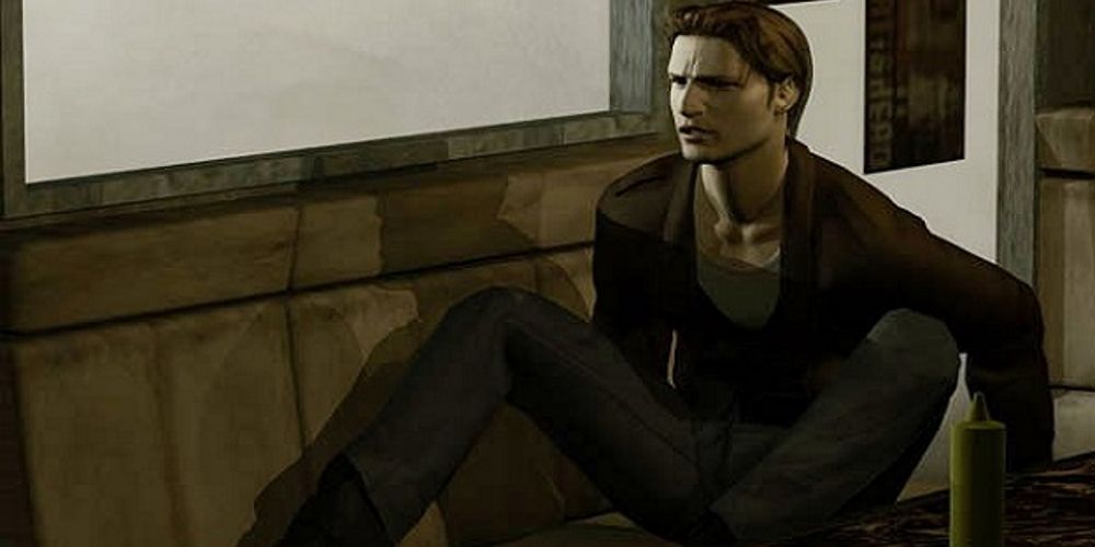 Silent Hill, Harry sitting on his butt
