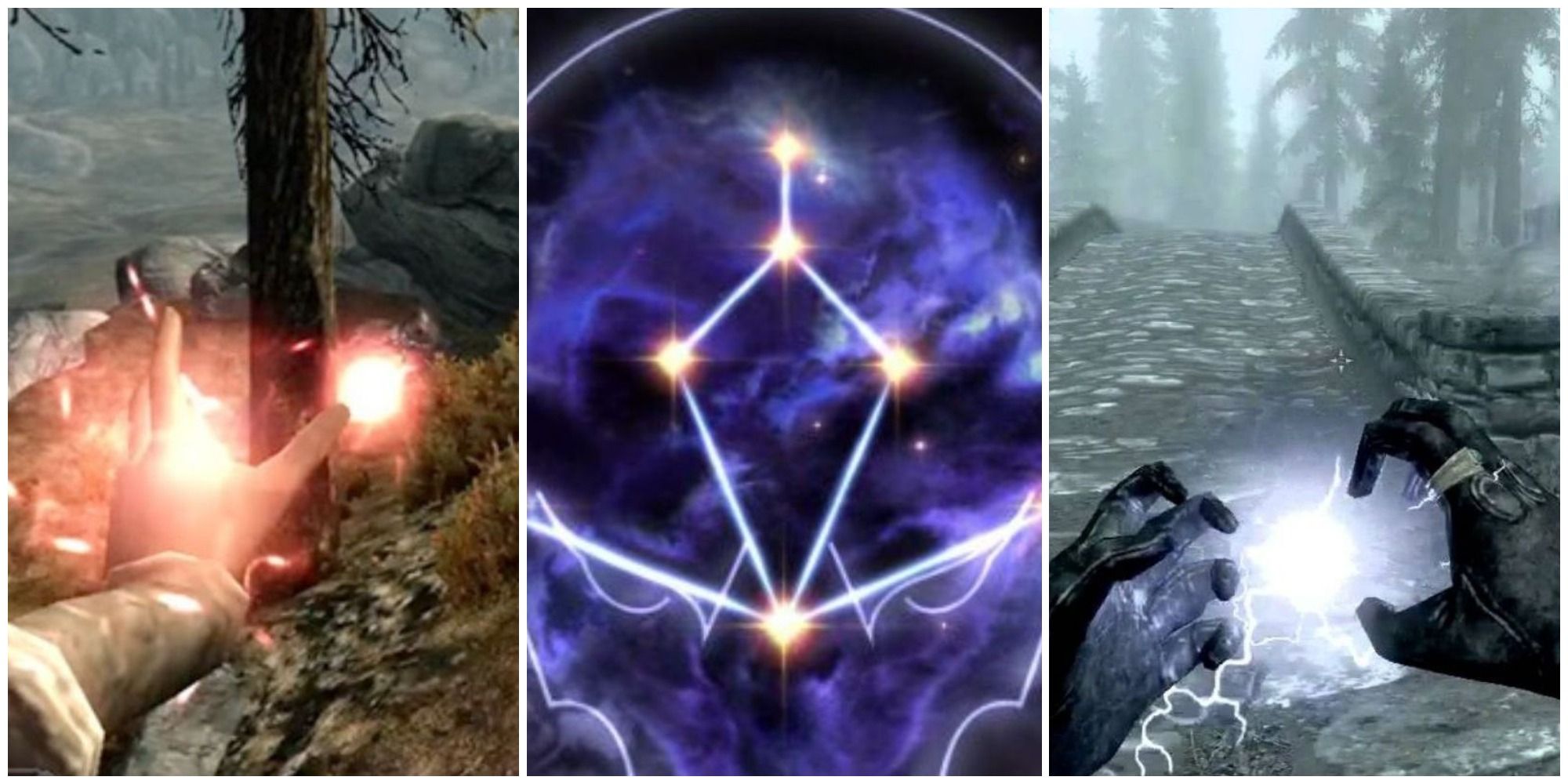 Skyrim Best Vampire Perks Split Image